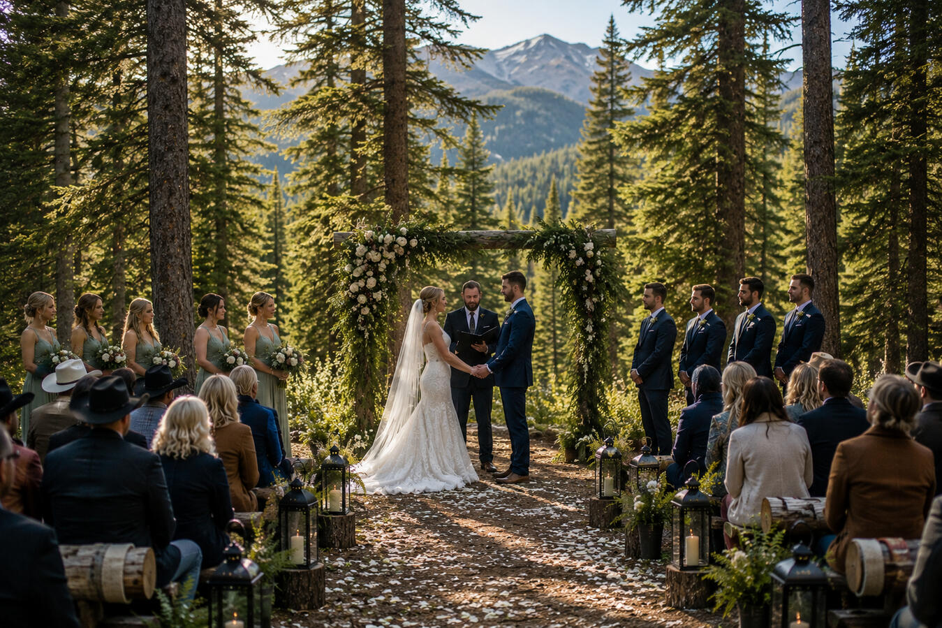 Outdoor Wyoming Wedding Outdoor Wyoming Wedding