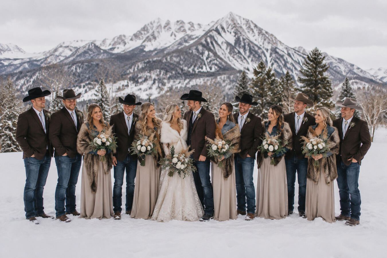 Wyoming Winter Wedding Wyoming Winter Wedding