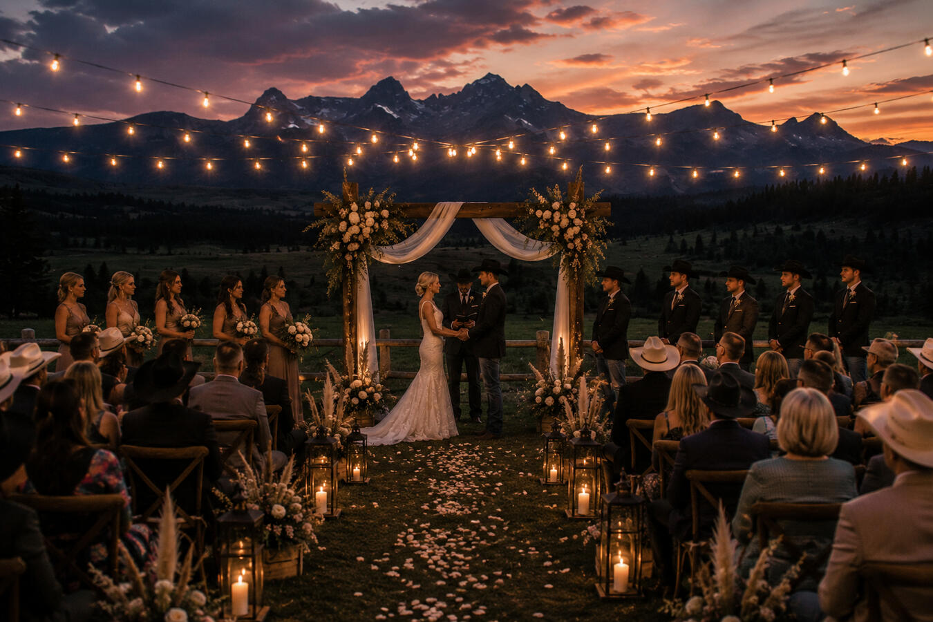 Elegant Wyoming Wedding Elegant Wyoming Wedding