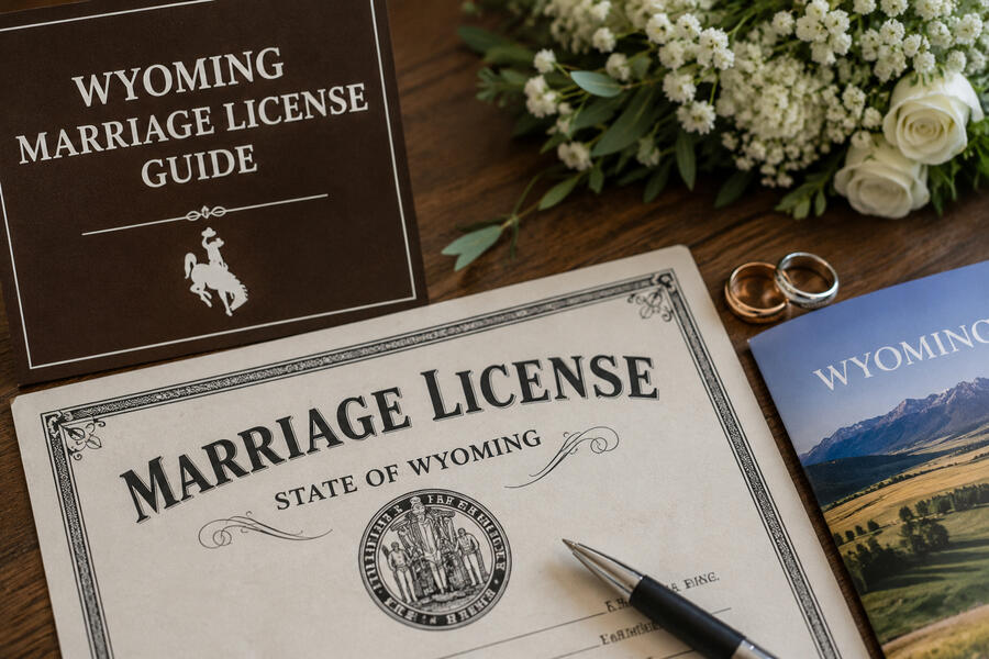 Wyoming Marriage License Guide