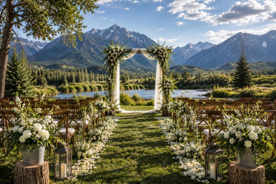Wyoming Outdoor Weddings